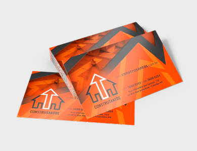 Cartão de Visita Couchê 300g Laminação Holográfica 9x5cm - 4x4 - 1000 unid