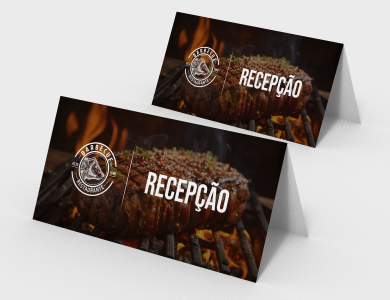 Display de Mesa Tipo A em PVC 0,5mm Cristal Frente e Verso 11,4x13,35cm - 4x0 - 10 unid