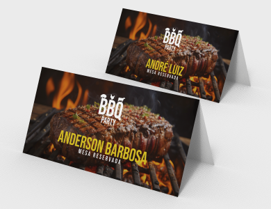 Display de Mesa com Dados Variáveis Tipo A em PVC 0,5mm Cristal Frente e Verso 15x30cm - 4x0 - 1 unid